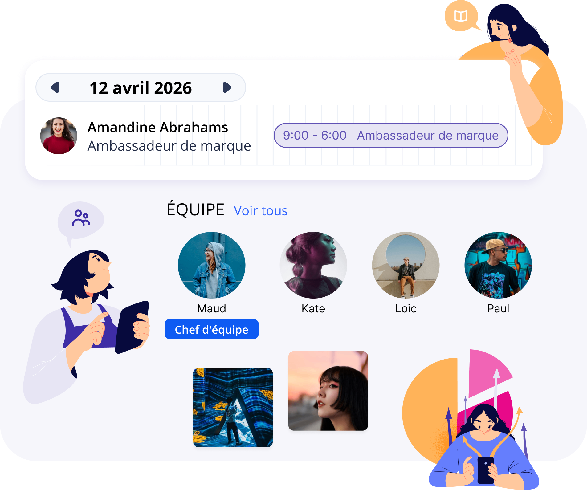 Publication des équipes Publication des équipes