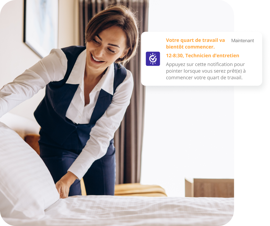 Workstaff logiciel de planification de personnel de nettoyage application mobile