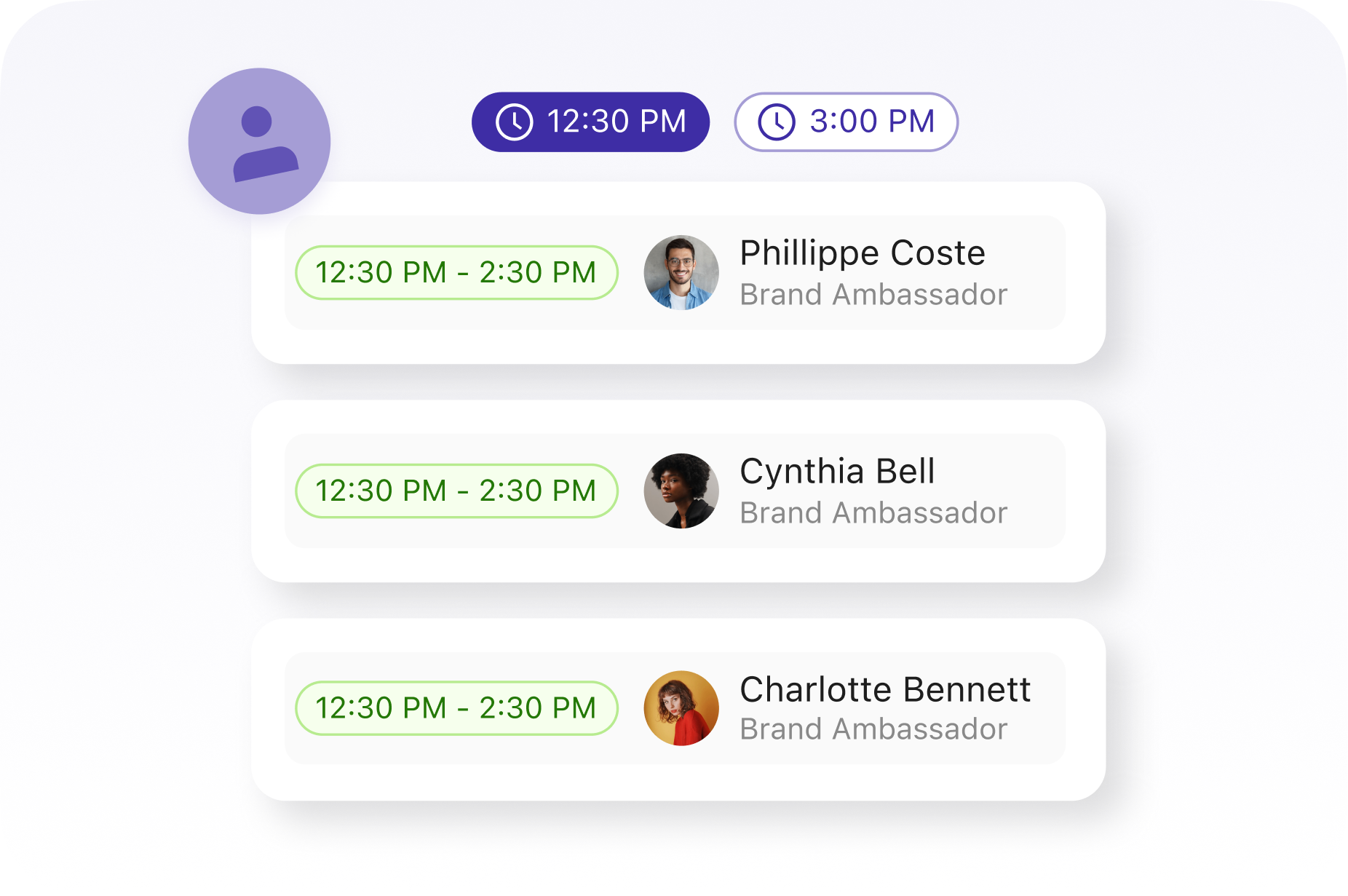 Digital staffing order form that automatically populates the Workstaff planning calendar for faster request processing.